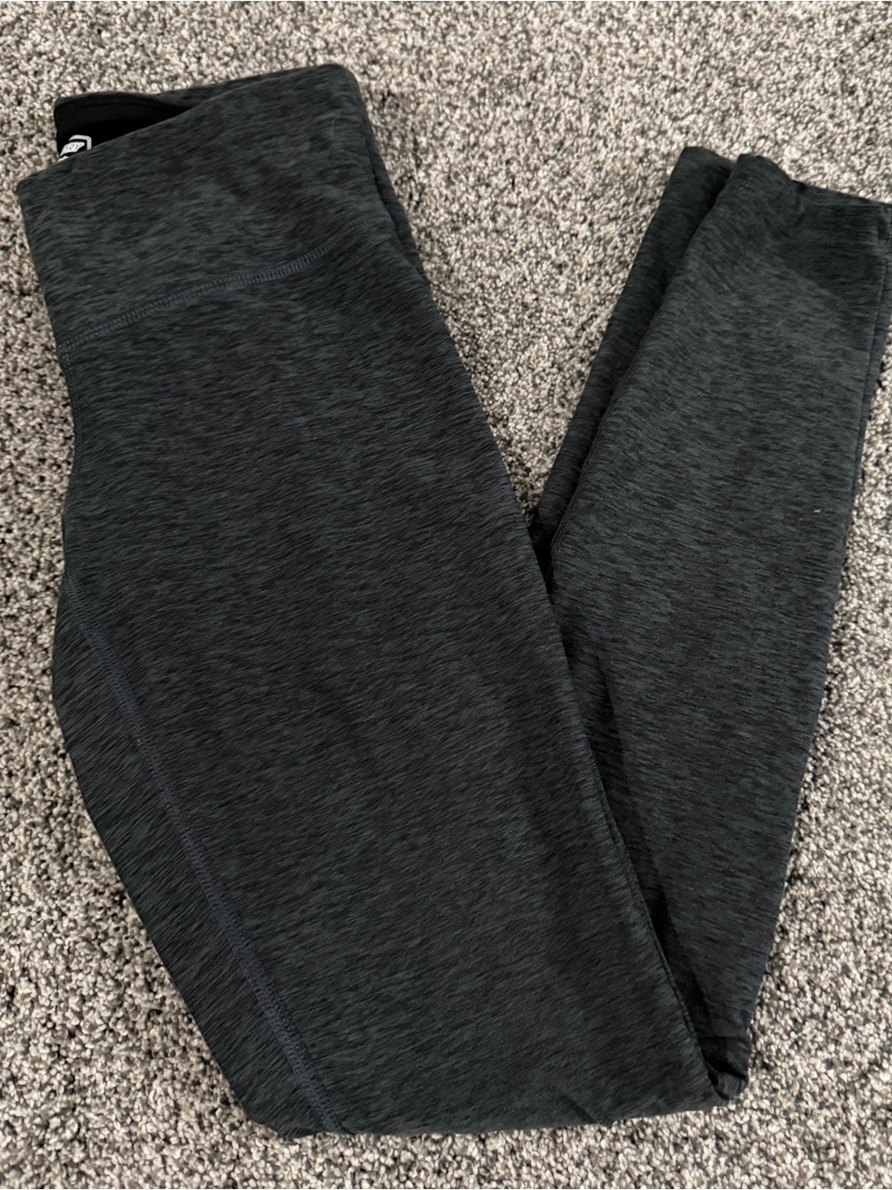 New Balance black heather leggings size S #activewear #athletic